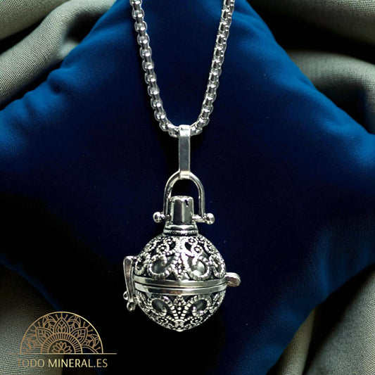 Llamador De Ángel Metal Con Cadena Acero 70 Cms 60928-15 LLAMADORES DE ANGELES