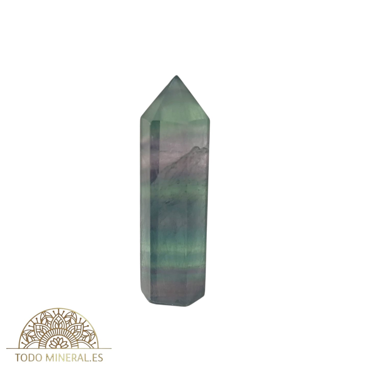 Obelisco Mineral Fluorita 5 Cms Aproximado 22 gramos n 8 OBELISCO MINERAL
