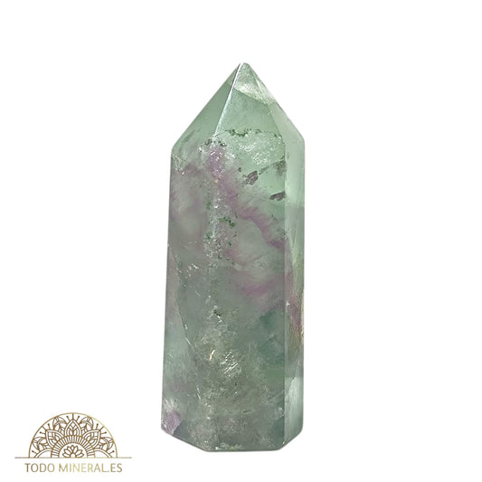 Obelisco Mineral Fluorita 7 Cms Aproximado 80 gramos n 10 OBELISCO MINERAL