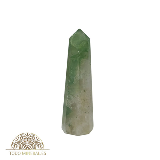 Obelisco Mineral Fluorita 6 Cms Aproximado 25 gramos n 11 OBELISCO MINERAL