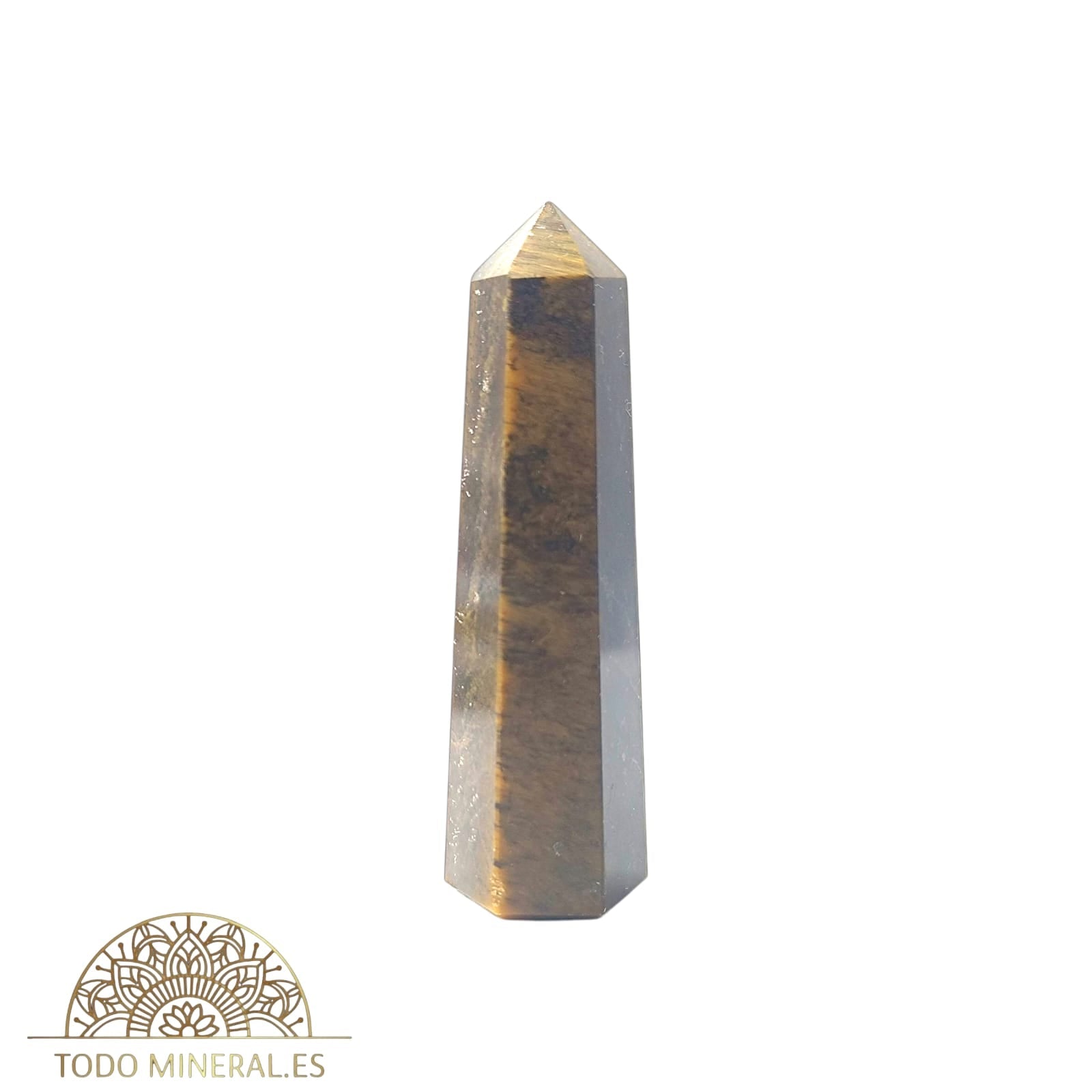 Obelisco Mineral Ojo De Tigre 7 Cms Aproximado 28 gramos n 15 OBELISCO MINERAL