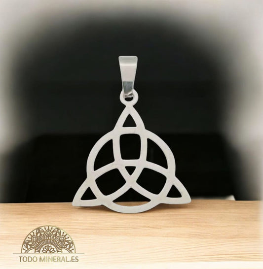 Colgante Acero Triquetra 25 mm 61107-03 COLGANTE ACERO