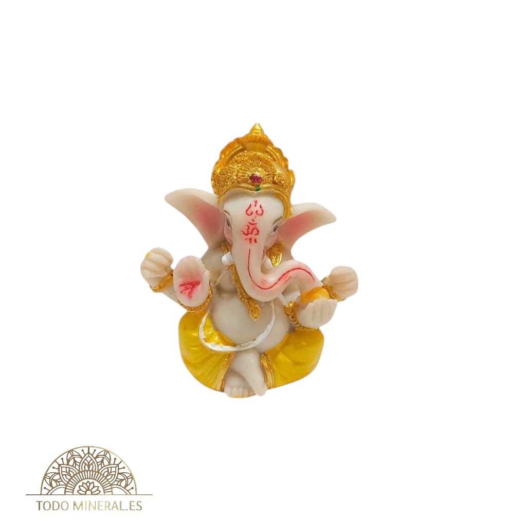 Figura En Resina Diosa Ganesha 7 Cms 600102786 TODOMINERAL