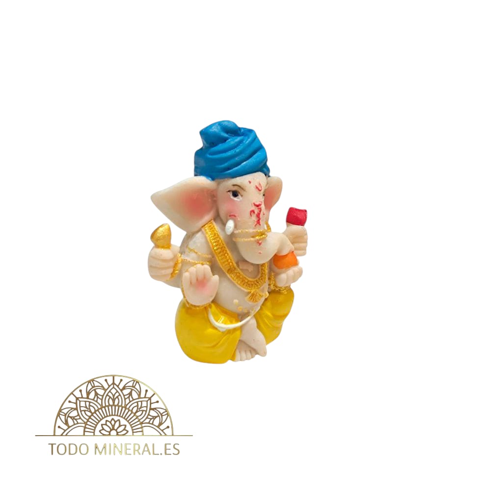 Figura En Resina Diosa Ganesha 6 Cms 600102785 TODOMINERAL