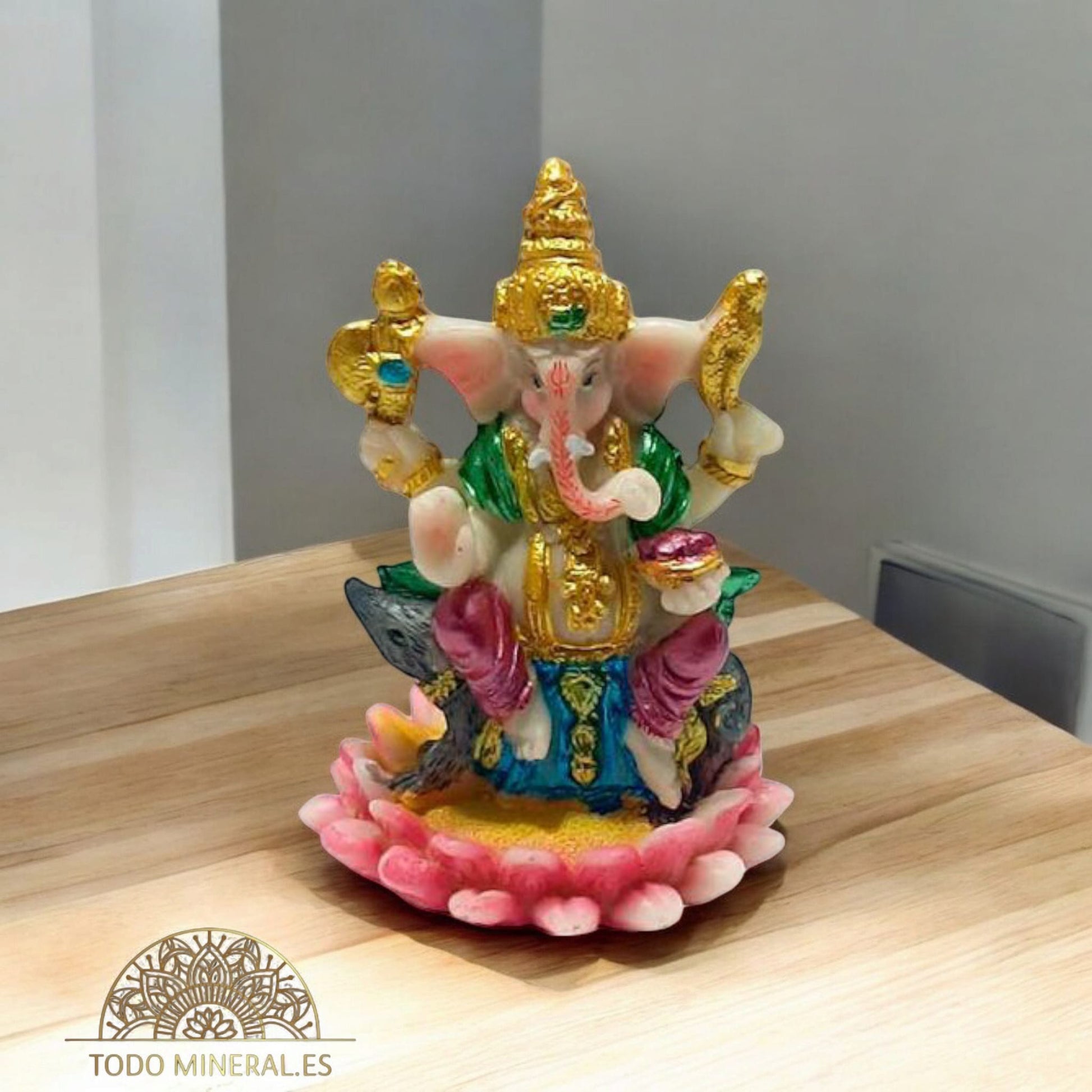 Figura En Resina Diosa Ganesha 6 Cms 600102774 TODOMINERAL