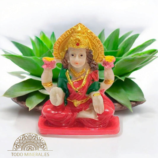 Figura En Resina Diosa Lakshmi 6 Cms 600102771 TODOMINERAL