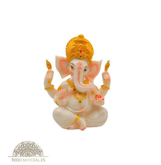 Figura En Resina Diosa Ganesha 14x10 Cms 600102405 TODOMINERAL