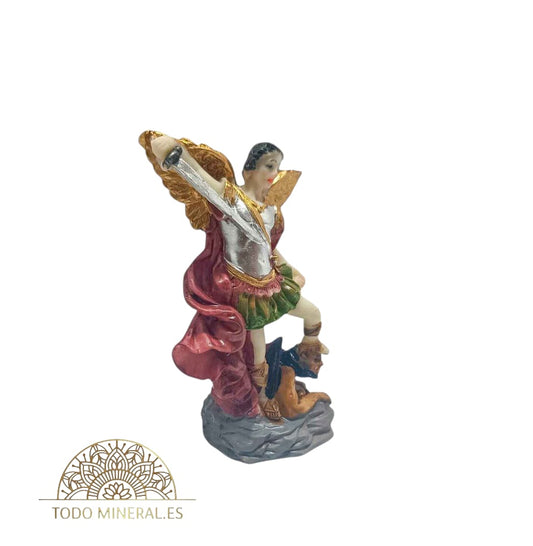 Figura Arcángel San Miguel En Resina 8,5 Cms 600102922 TODOMINERAL