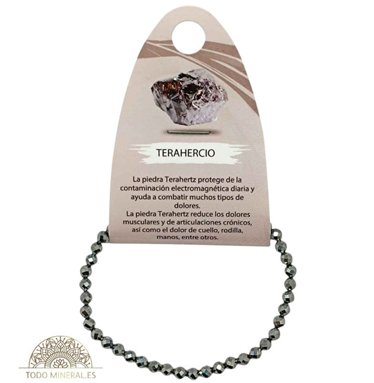 Pulsera Facetada Terahercio 4 mm 600602000 TODOMINERAL