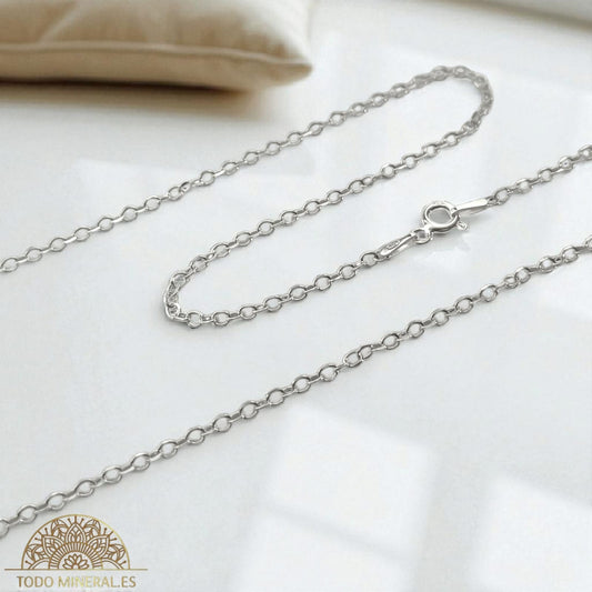 KFD 40RADA Cadena Plata 925 45 Cms Grosor 2X1 mm aprox 39630_45 TODOMINERAL