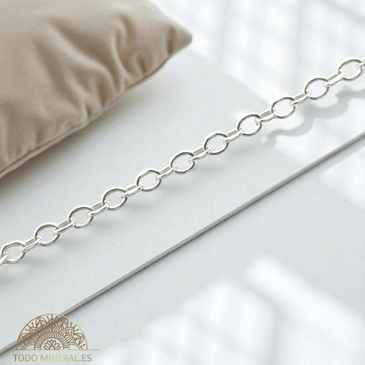 KFD 40RADA Cadena Plata 925 45 Cms Grosor 2X1 mm aprox 39630_45 TODOMINERAL