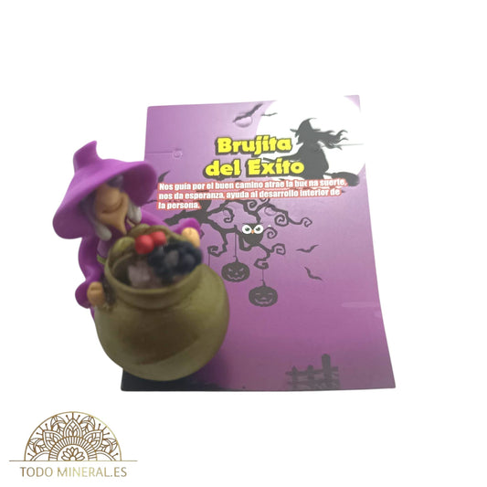 Figura Brujita Del Exito 6 Cms Aprox TODOMINERAL