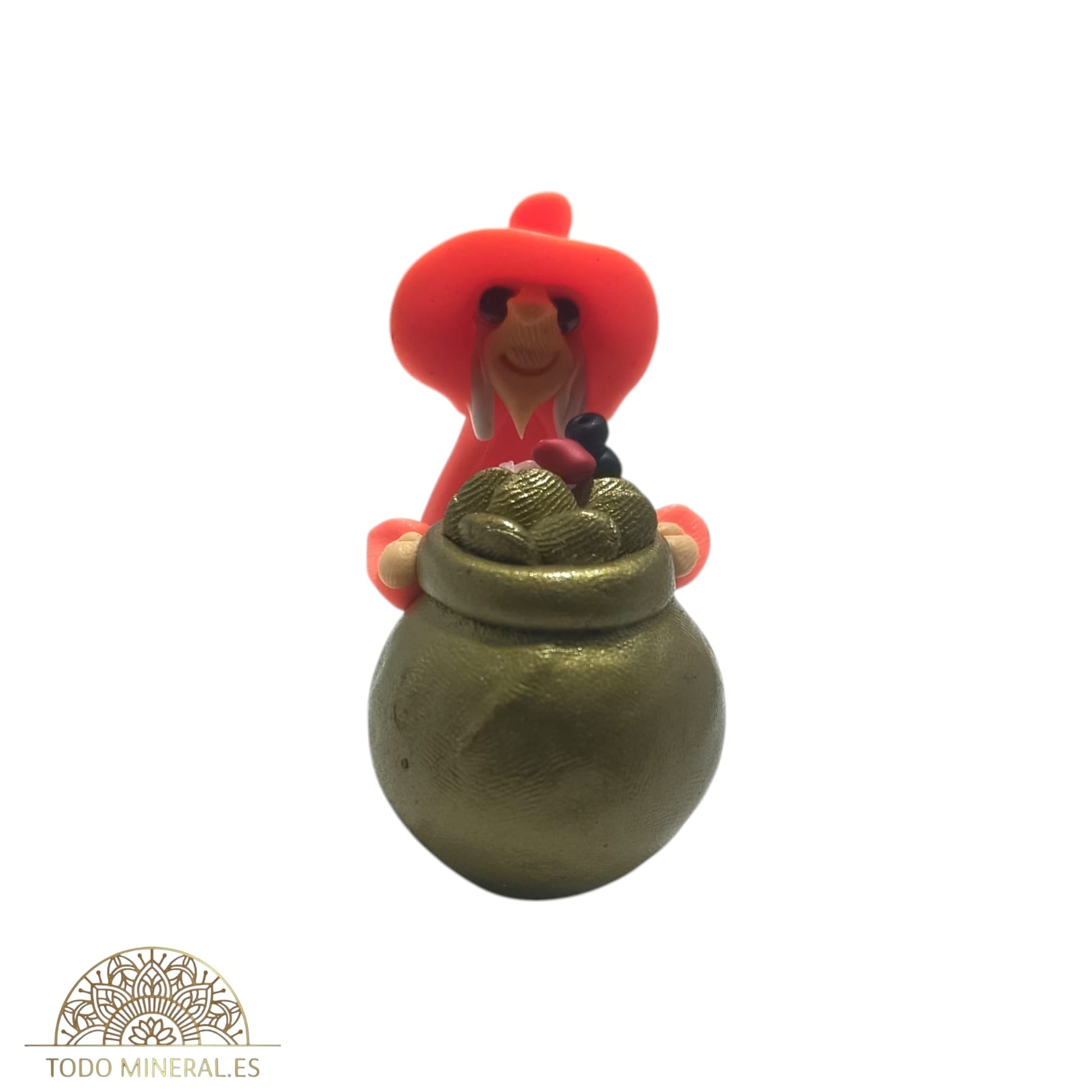 Figura Brujita De La Proteccion 6 Cms Aprox TODOMINERAL