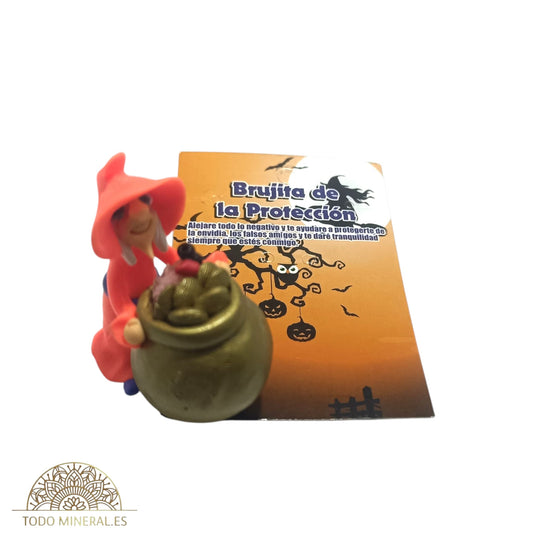 Figura Brujita De La Proteccion 6 Cms Aprox TODOMINERAL