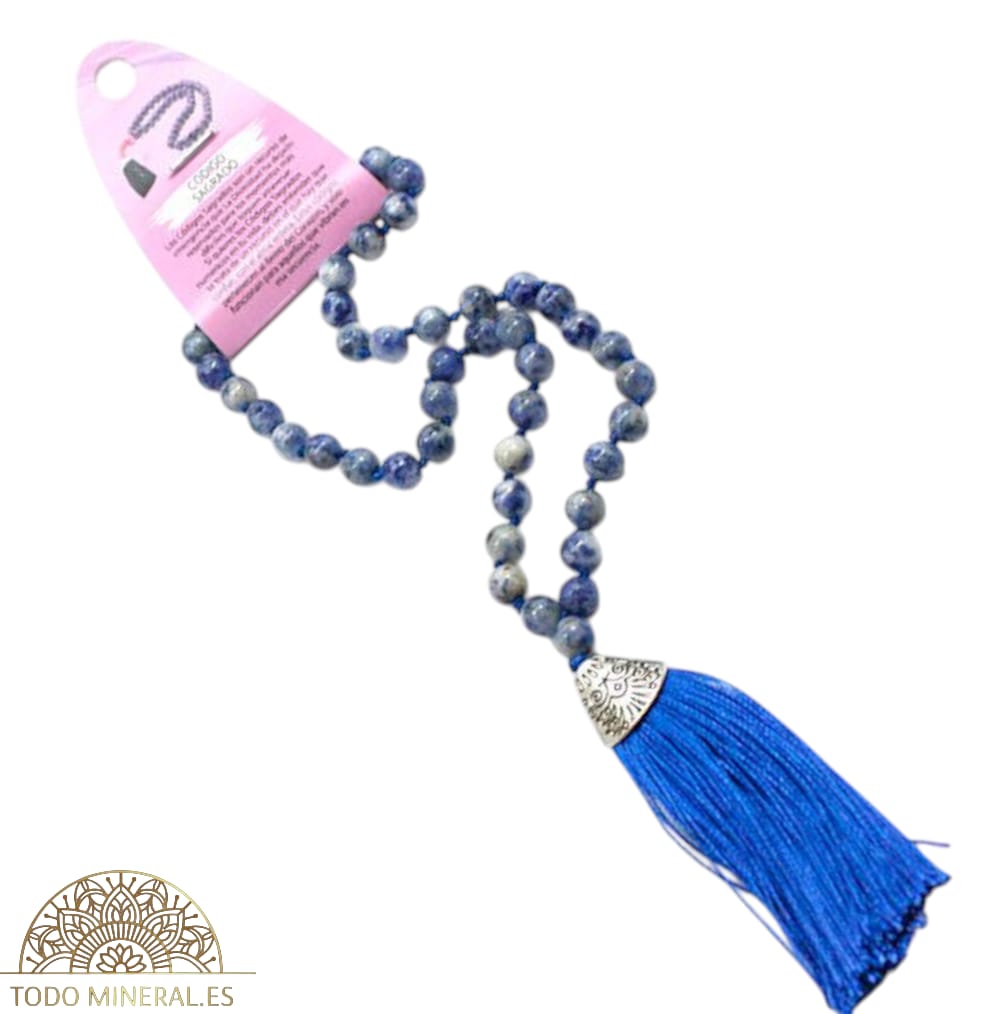 Codigo Sagrado 45 Cuentas Sodalita 8 mm TODOMINERAL