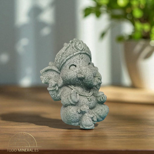 Figura En Resina Bebe Ganesha 6 Cms 600103631 TODOMINERAL
