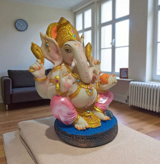 Figura En Resina Ganesha 16 Cms Aprox 600103641 TODOMINERAL