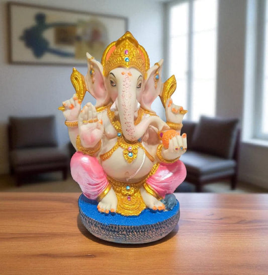 Figura En Resina Ganesha 16 Cms Aprox 600103641 TODOMINERAL
