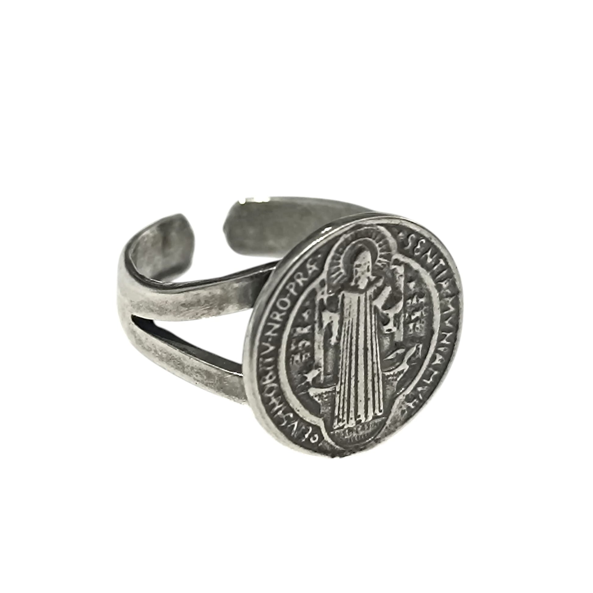 Anillo Adaptable Plata 925 San Benito TODOMINERAL