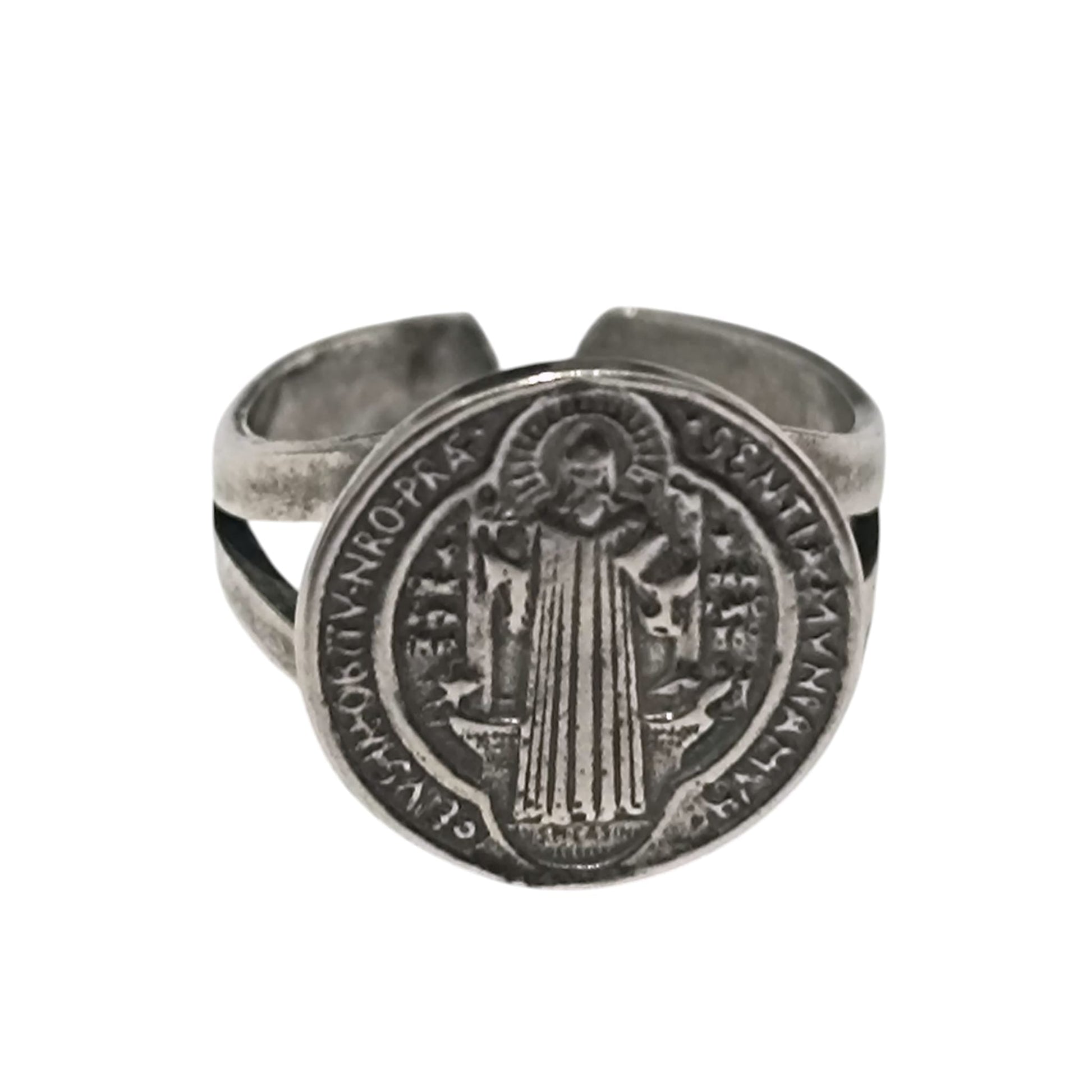 Anillo Adaptable Plata 925 San Benito TODOMINERAL