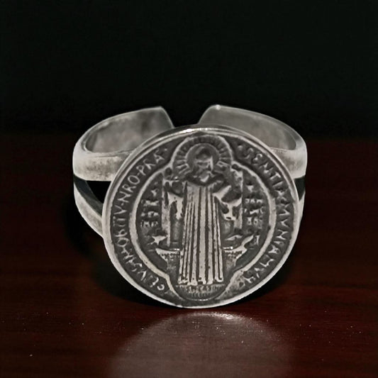 Anillo Adaptable Plata 925 San Benito TODOMINERAL