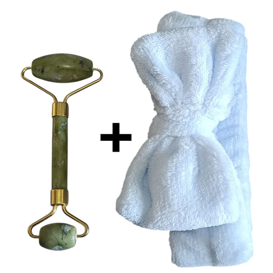Masejador Facial Piedra Natural Jade 13 cms (Incluye celpa de regalo) TODOMINERAL