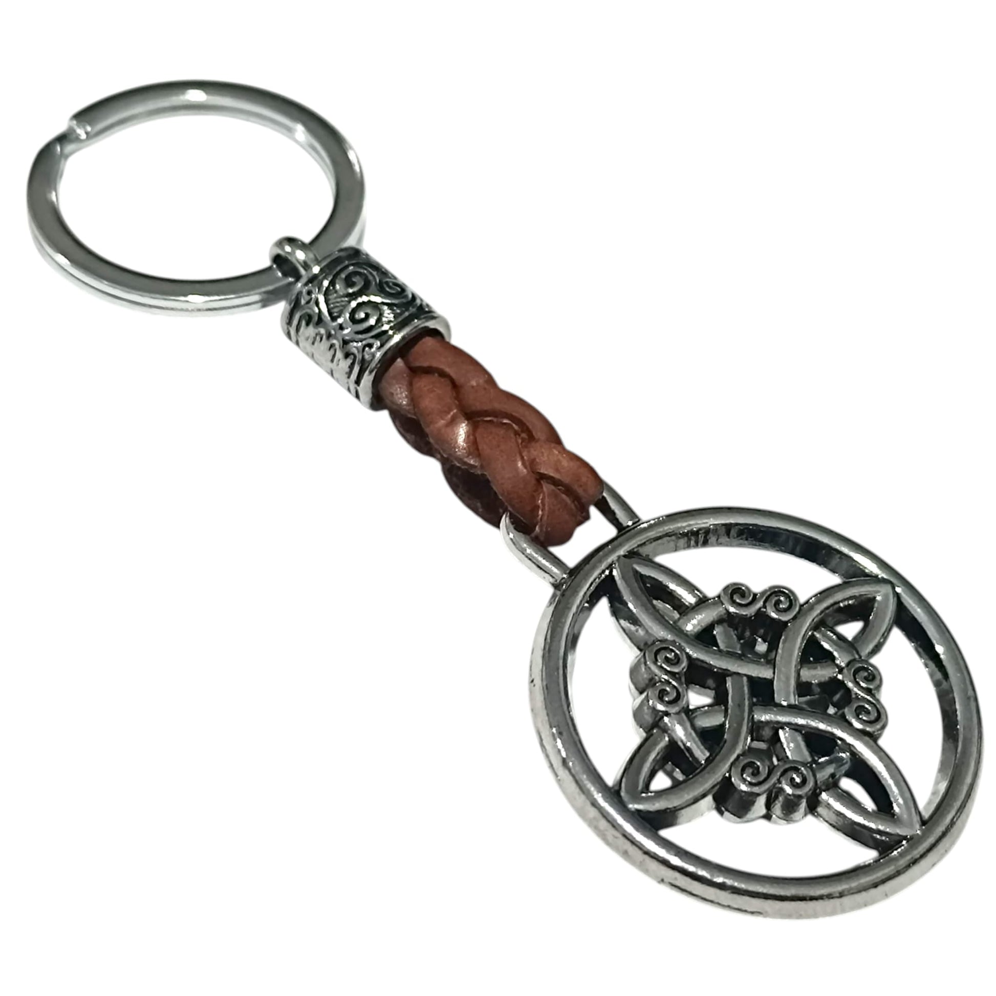 Llavero Metal Nudo De Bruja  ELIGE TU MODELO TODOMINERAL