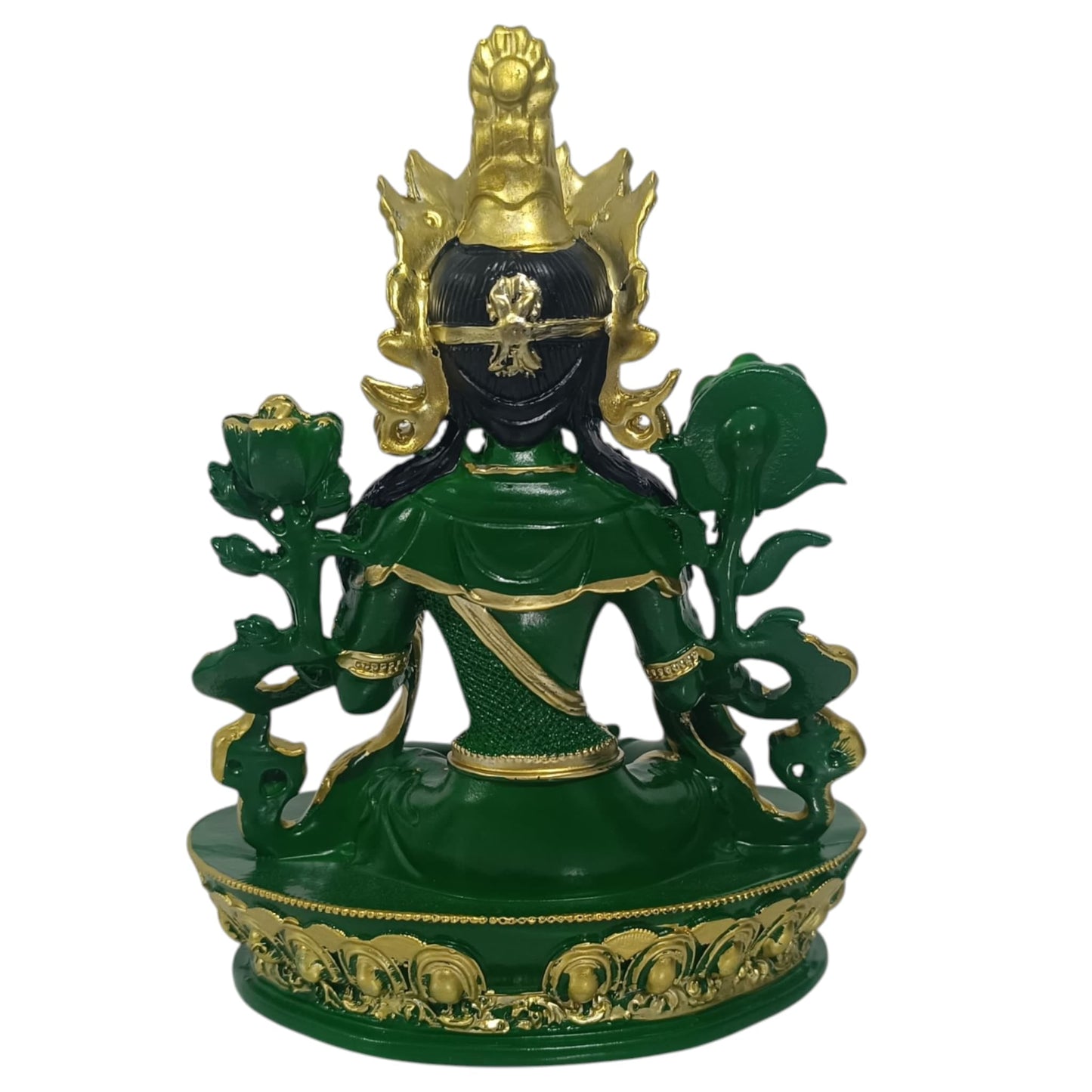 Figura Resina Tara Verde 19x16 Cms Aprox FIGURAS