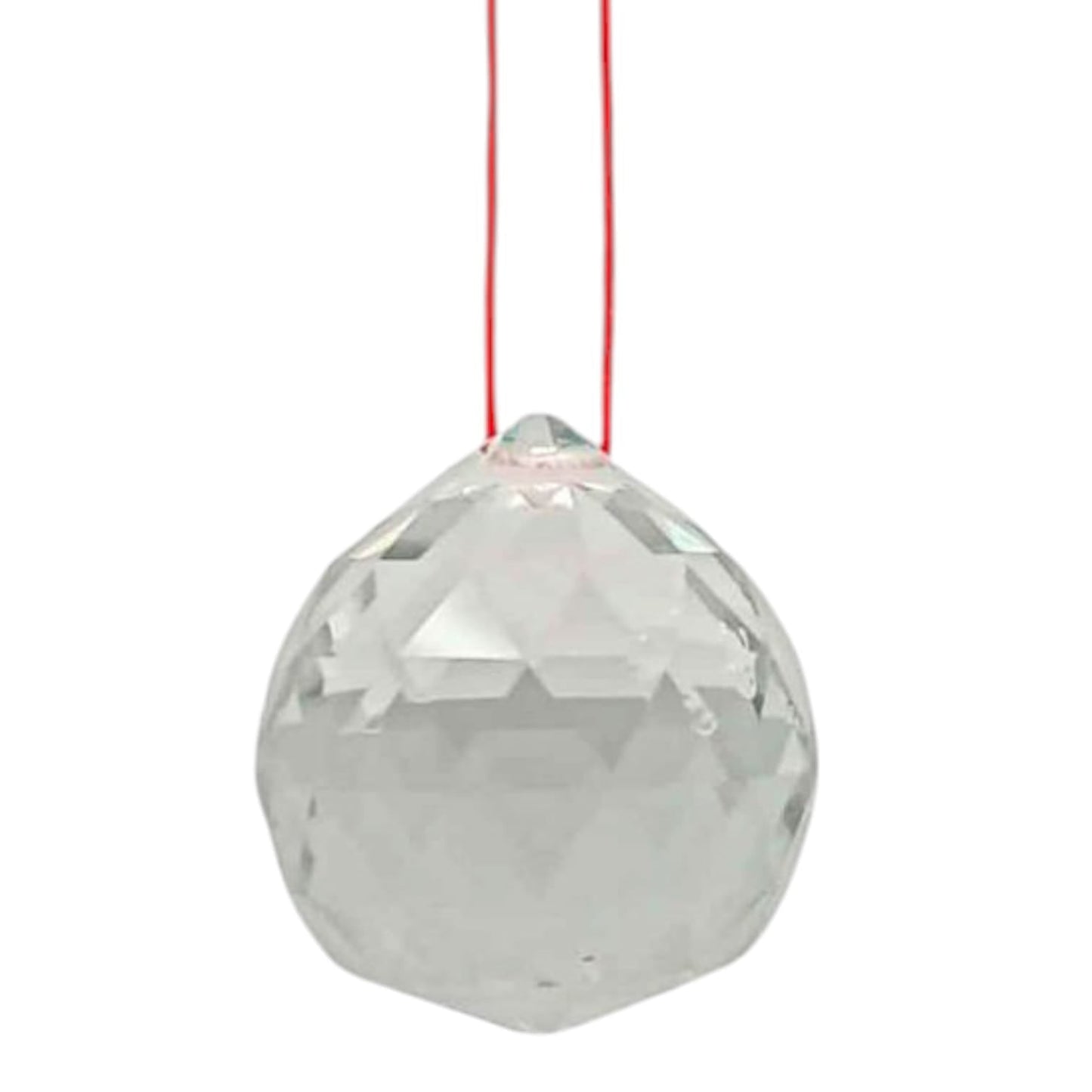 Colgante Feng Shui Bola Cristal Facetada Dos Tamaños Disponible FENG SHUI