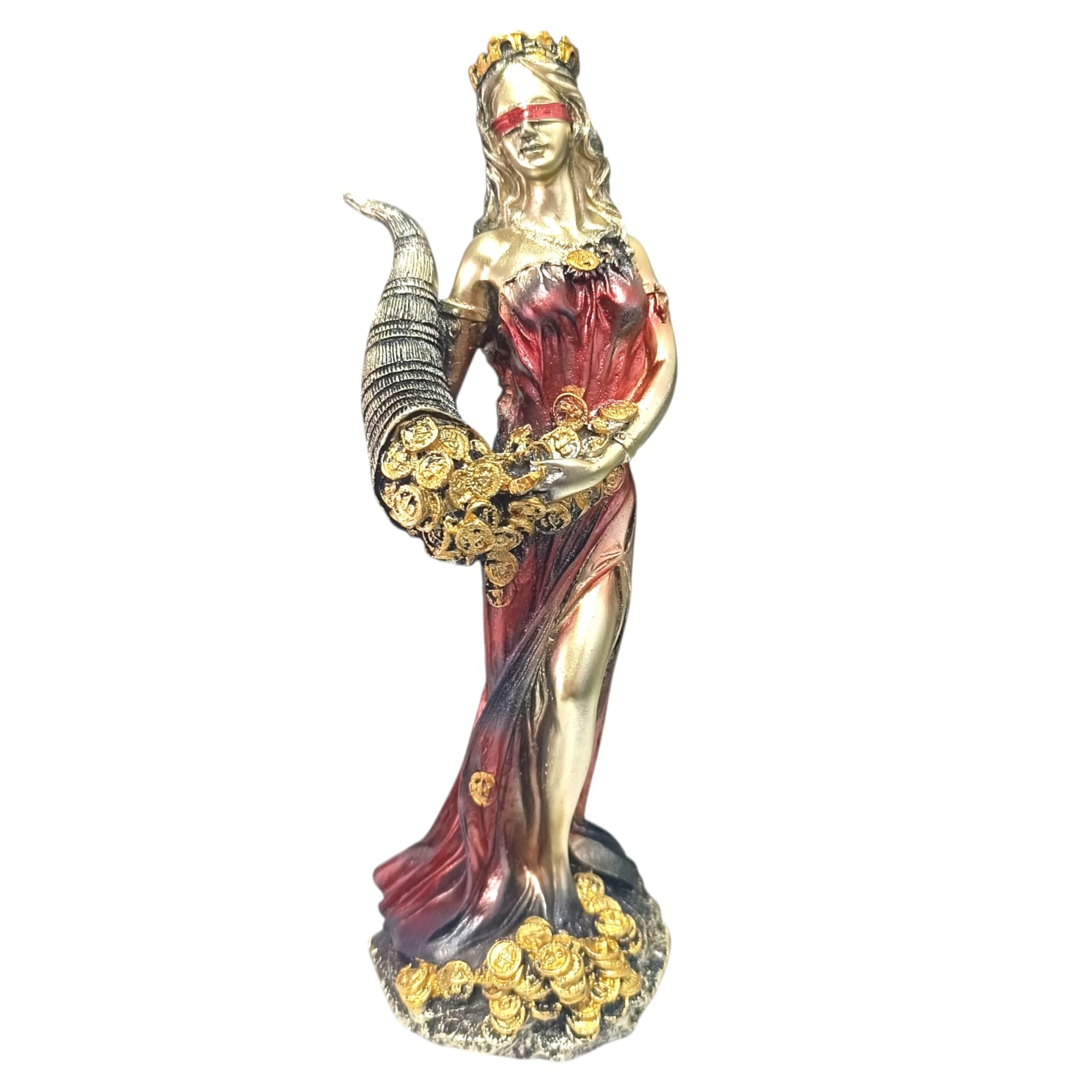 Figura Diosa De La Fortuna 21 Cms Aprox TODOMINERAL
