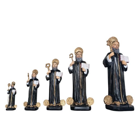 Figura Resina San Benito ELIGE TAMAÑO TODOMINERAL
