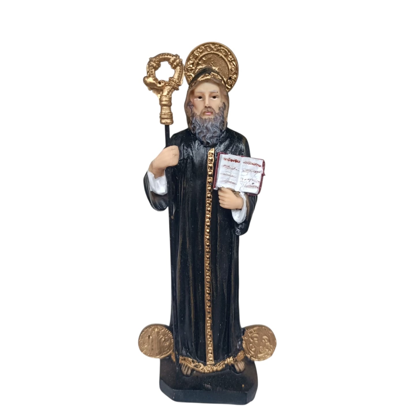 Figura Resina San Benito ELIGE TAMAÑO TODOMINERAL