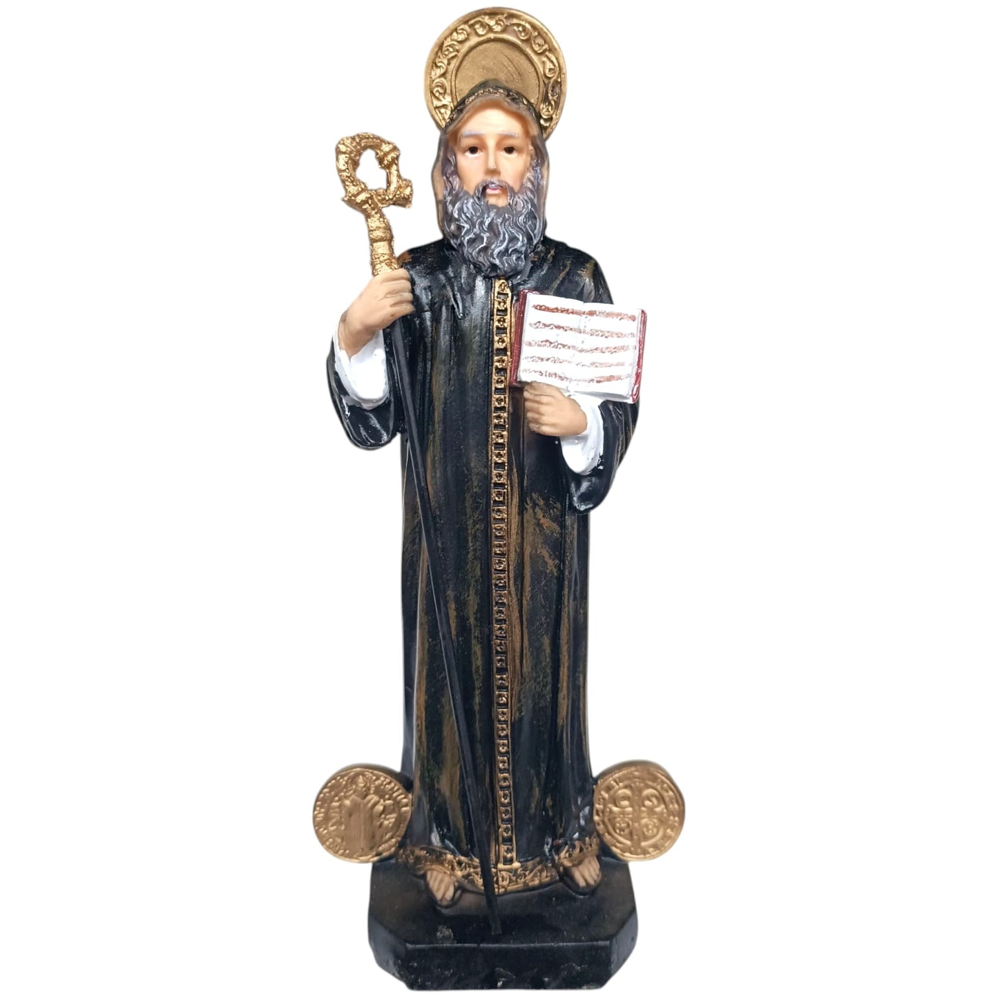 Figura Resina San Benito ELIGE TAMAÑO TODOMINERAL