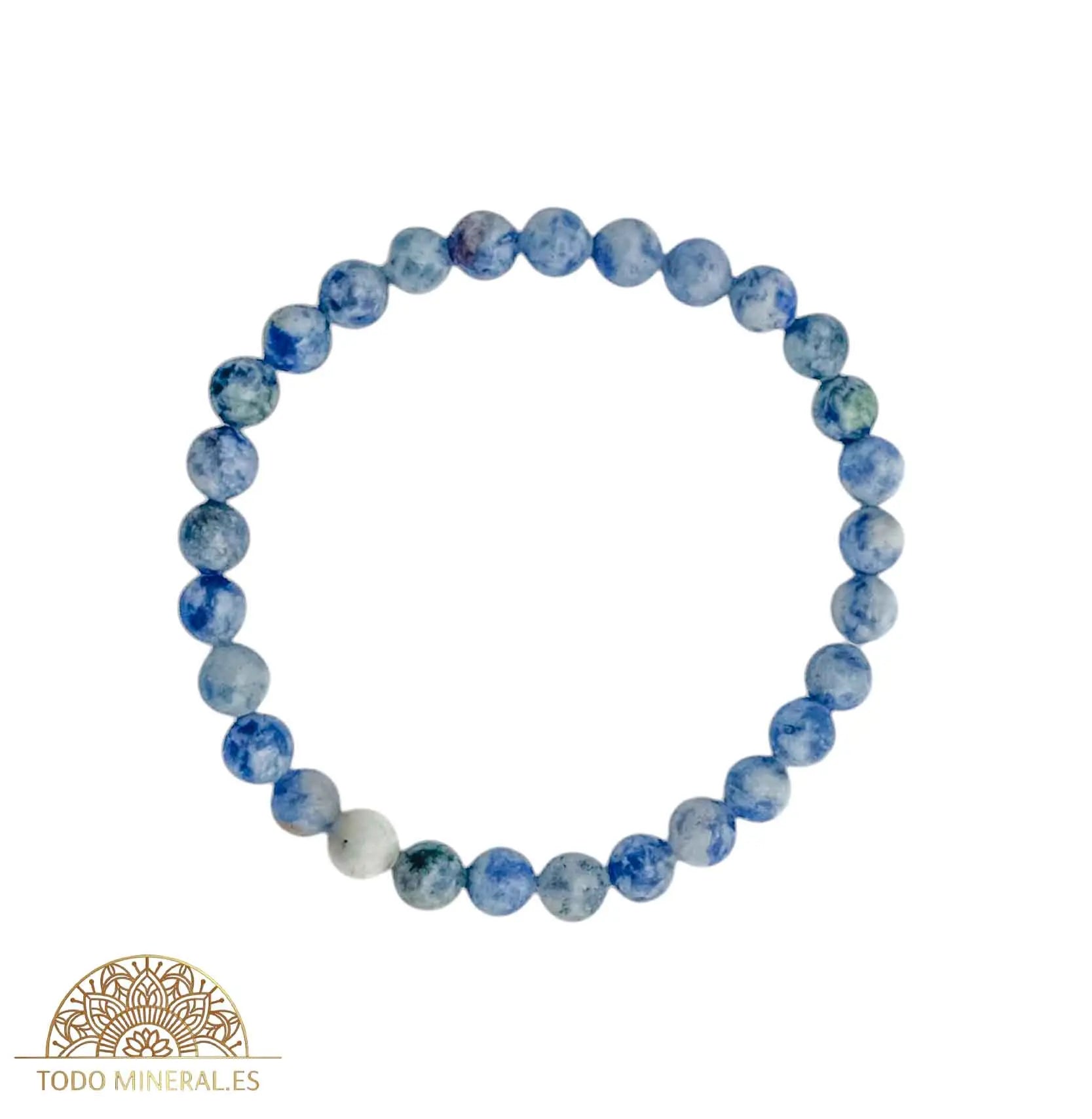 Pulsera Piedra Natural Sodalita 6 mm - TODOMINERAL