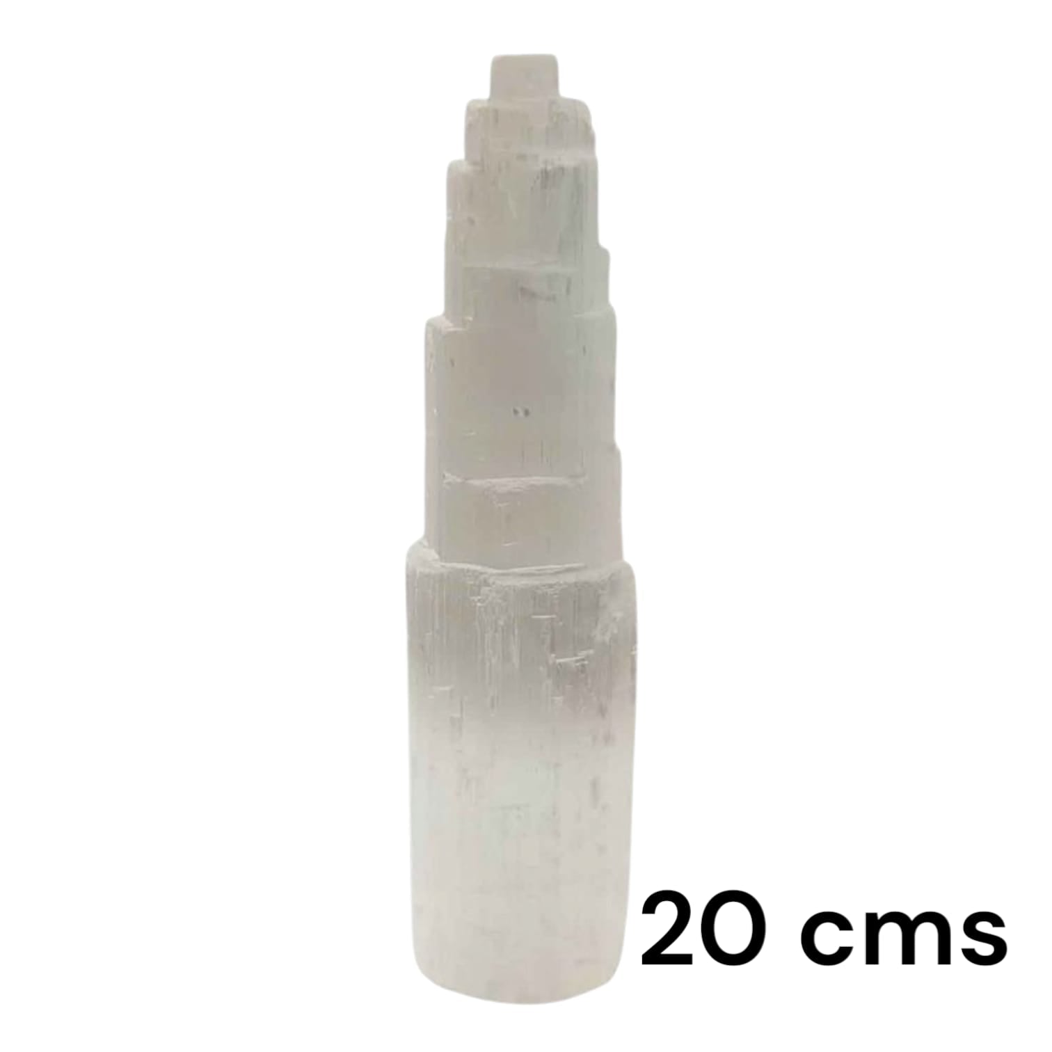 Monolito Selenita Para Limpieza Energética De Espacios ELIGE TAMAÑO TODOMINERAL