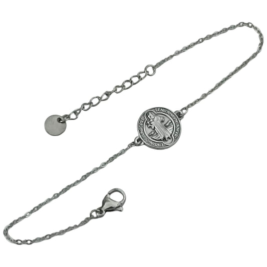 Pulsera Acero San Benito Poteccion PULSERA ACERO