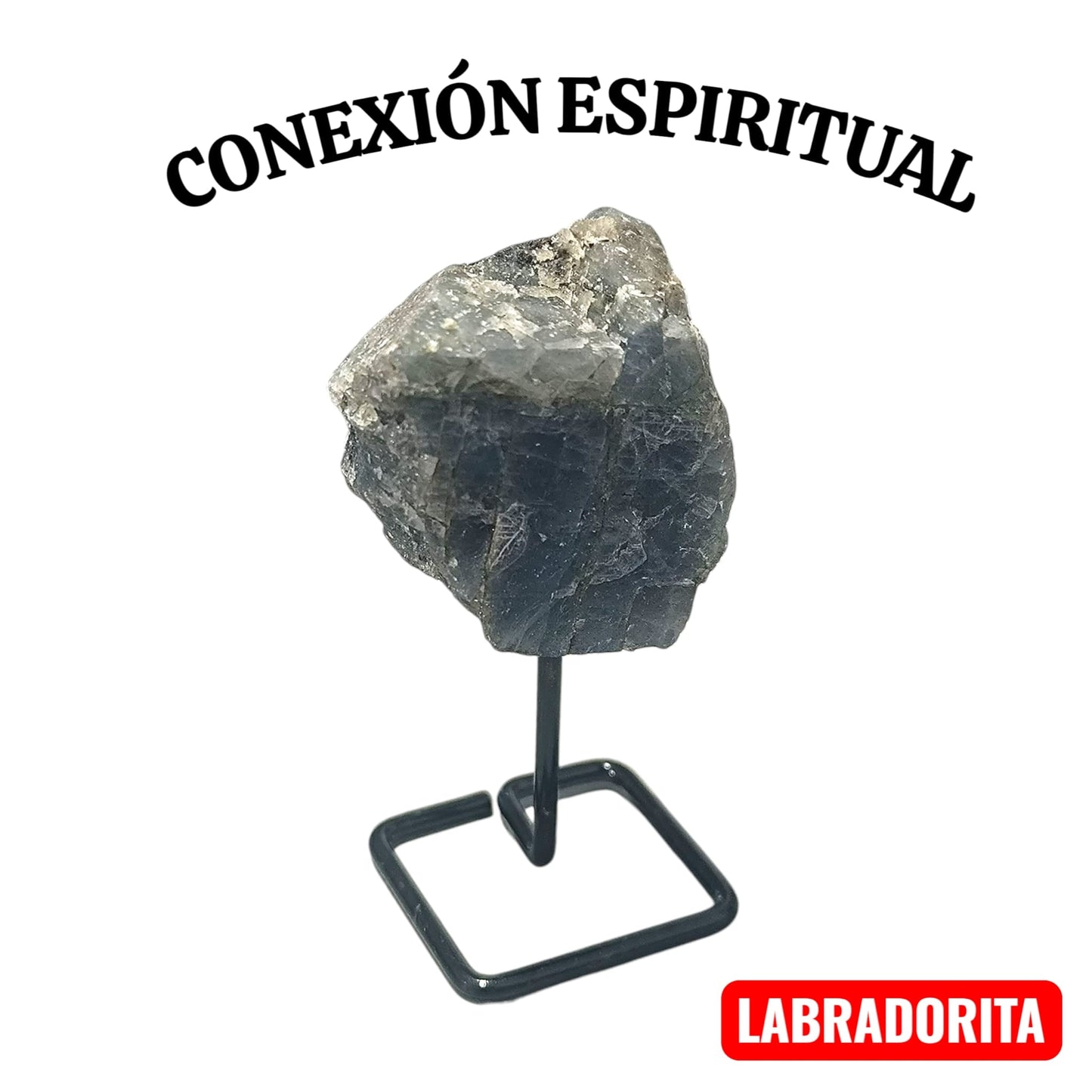 Piedra Natural En Bruto En Base Metal De 8 A 9 Cms Aprox (ELIGE LA TUYA) TODOMINERAL