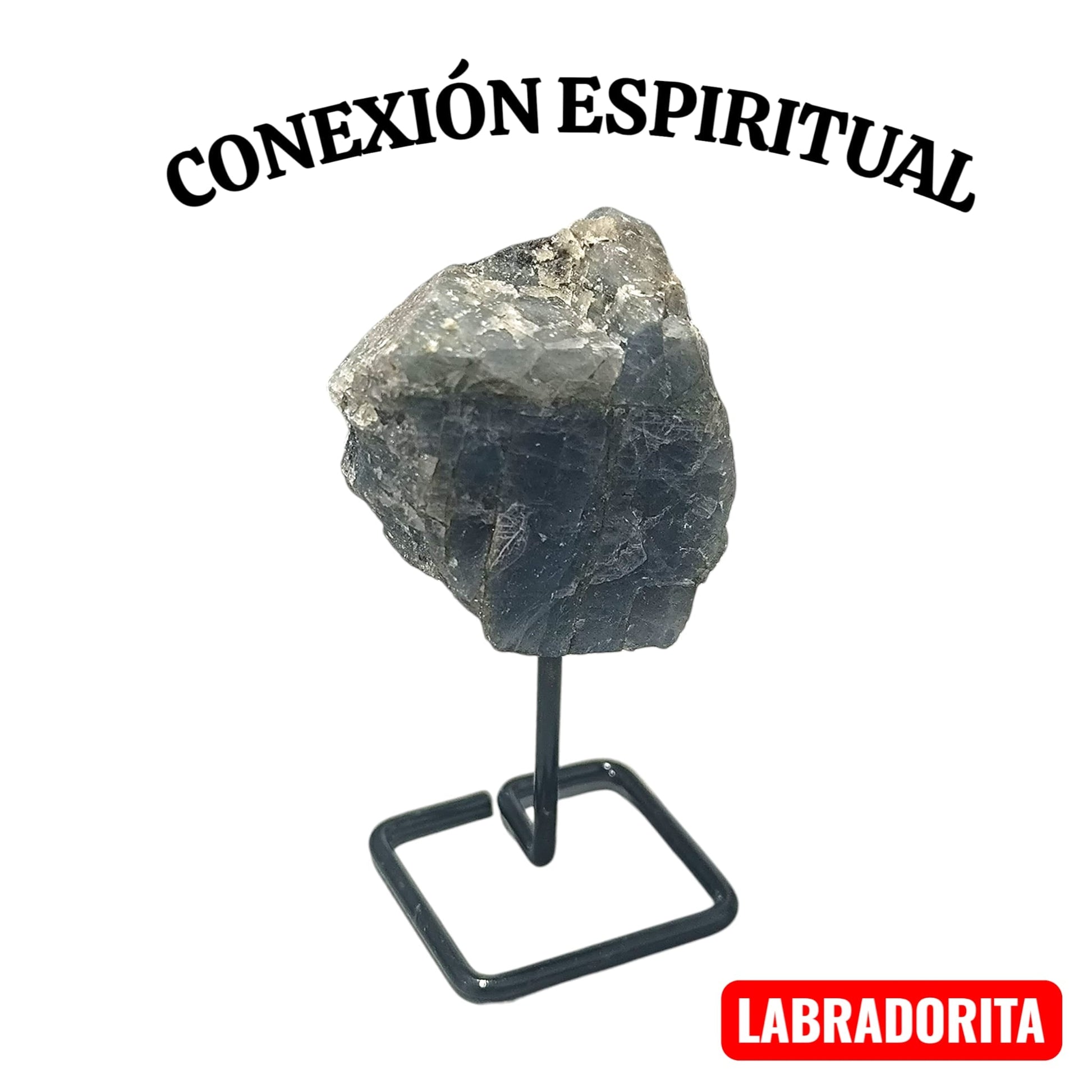 Piedra Natural En Bruto En Base Metal De 8 A 9 Cms Aprox (ELIGE LA TUYA) TODOMINERAL