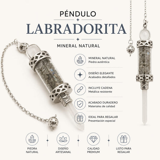 Pendulo Varita Mineral Elige Tu Piedra PENDULOS