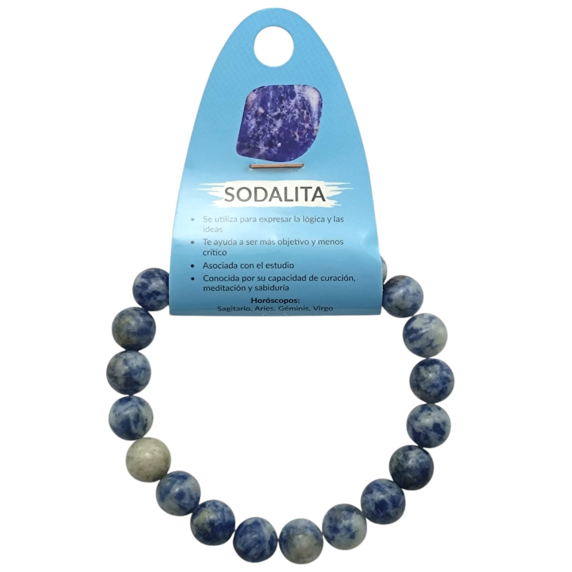 Pulsera De Hombre 22 Cms Piedra Natural 10 mm TODOMINERAL