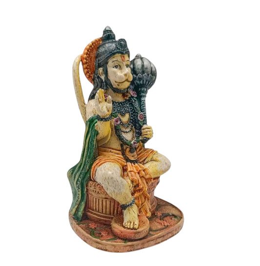 Figura En Resina Hanuman 14 Cms