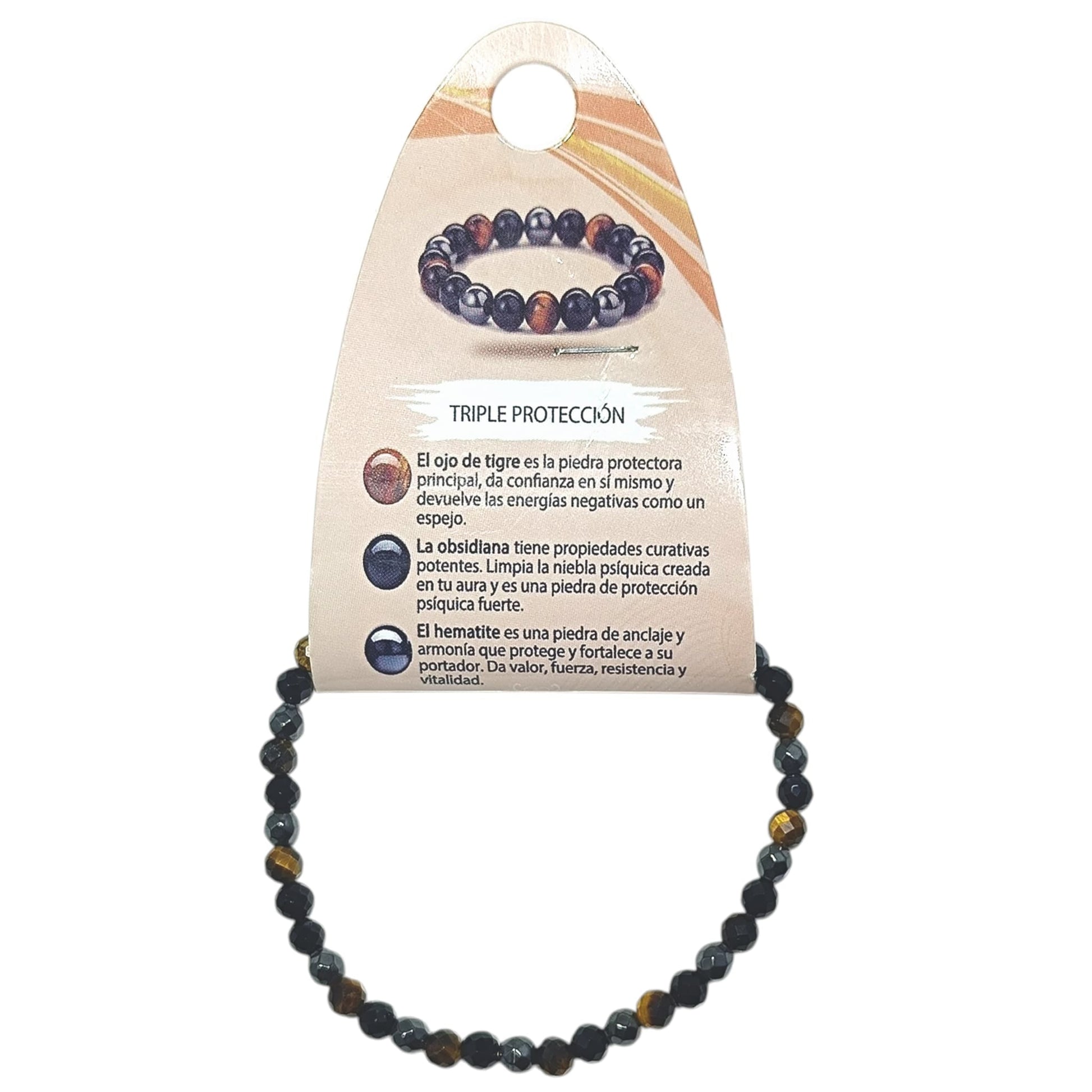 Pulsera Piedra Natural Facetada 4mm (ELIGE TU COMBINACION) TODOMINERAL
