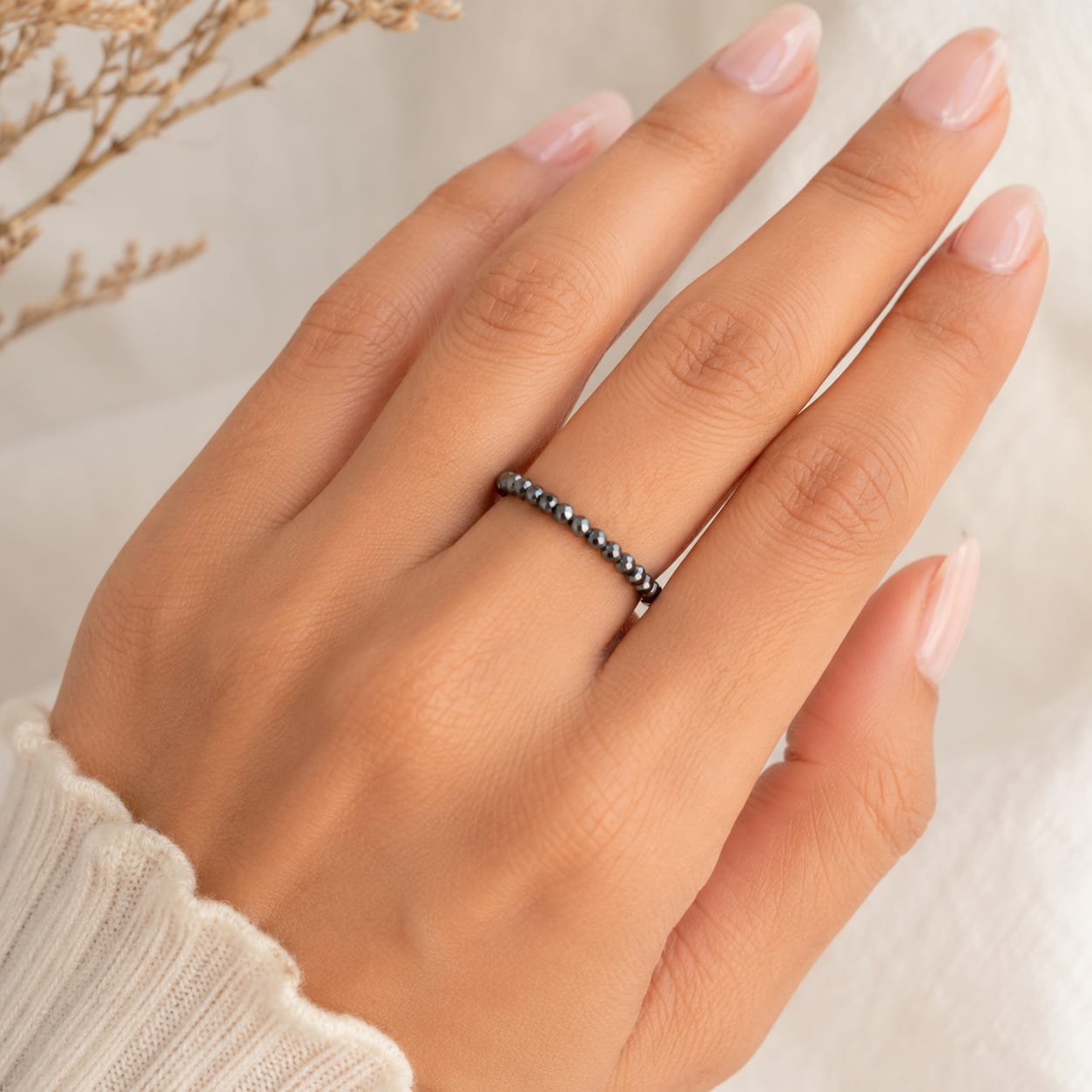 Anillo Facetado Elastico Piedra Natural Elige La Que Mas Te Llame TODOMINERAL