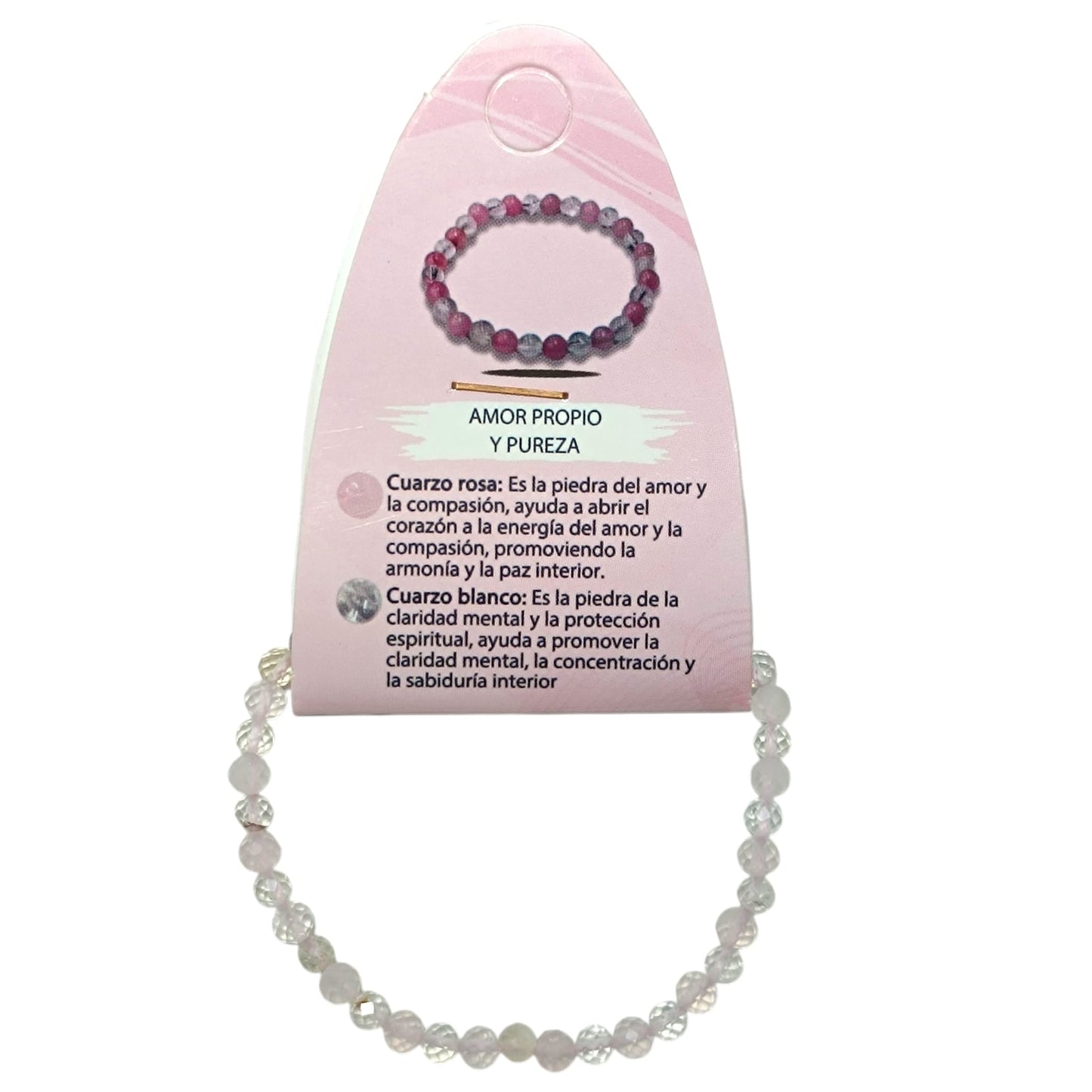 Pulsera Piedra Natural Facetada 4mm (ELIGE TU COMBINACION) TODOMINERAL