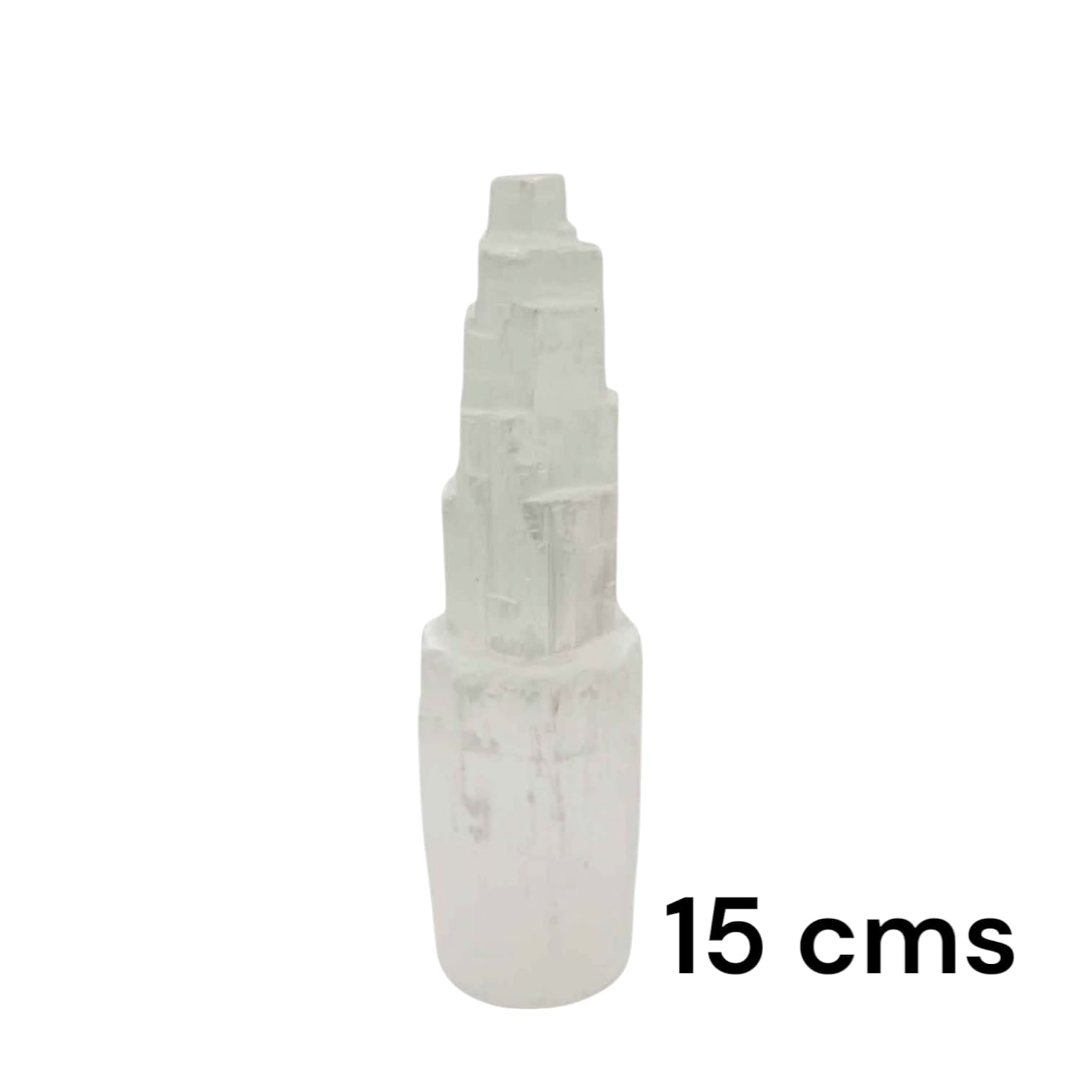 Monolito Selenita Para Limpieza Energética De Espacios ELIGE TAMAÑO TODOMINERAL