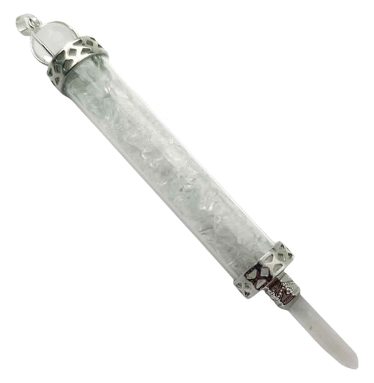 Varita de poder 13 Cms Aprox Con Mineral Chips ( ELIGE LA TUYA ) VARITAS DE PODER