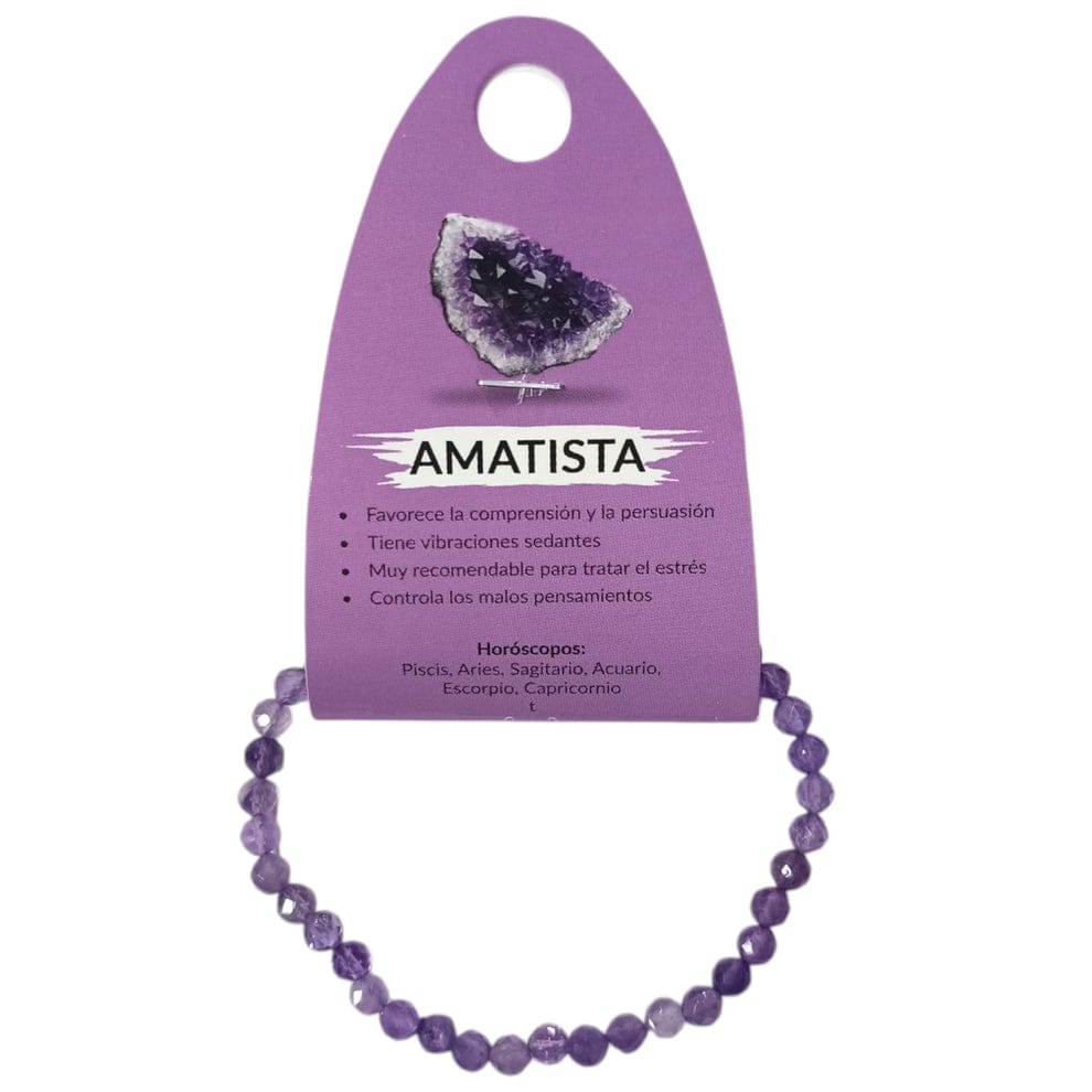 Pulsera Facetada Piedra Natural Elige La Que Mas Te Llame TODOMINERAL