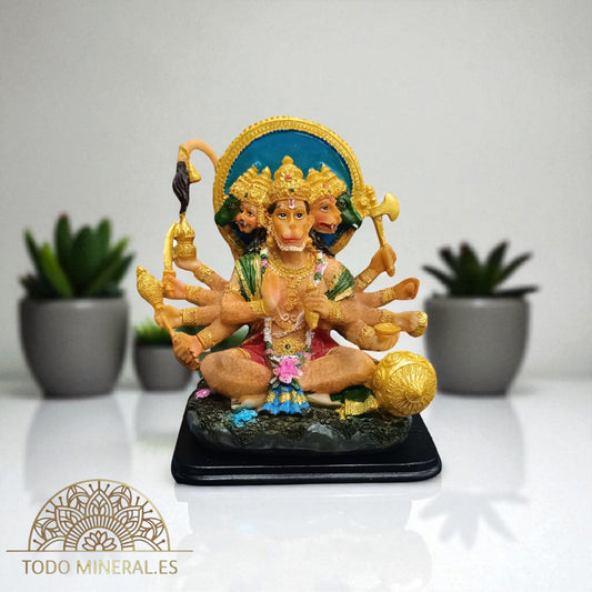 Figura En Resina Hanuman 12 Cms Apox 600103407 TODOMINERAL