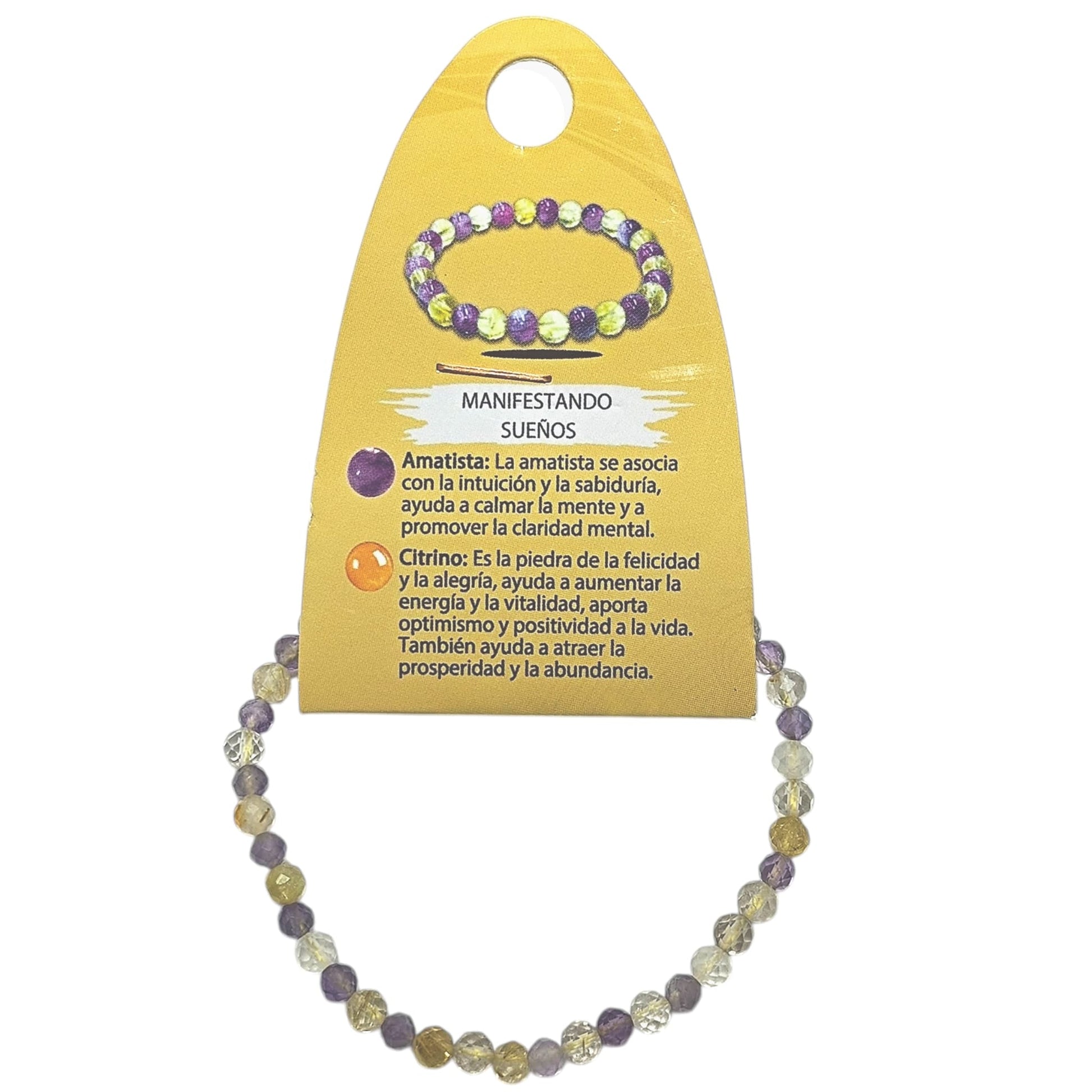 Pulsera Piedra Natural Facetada 4mm (ELIGE TU COMBINACION) TODOMINERAL