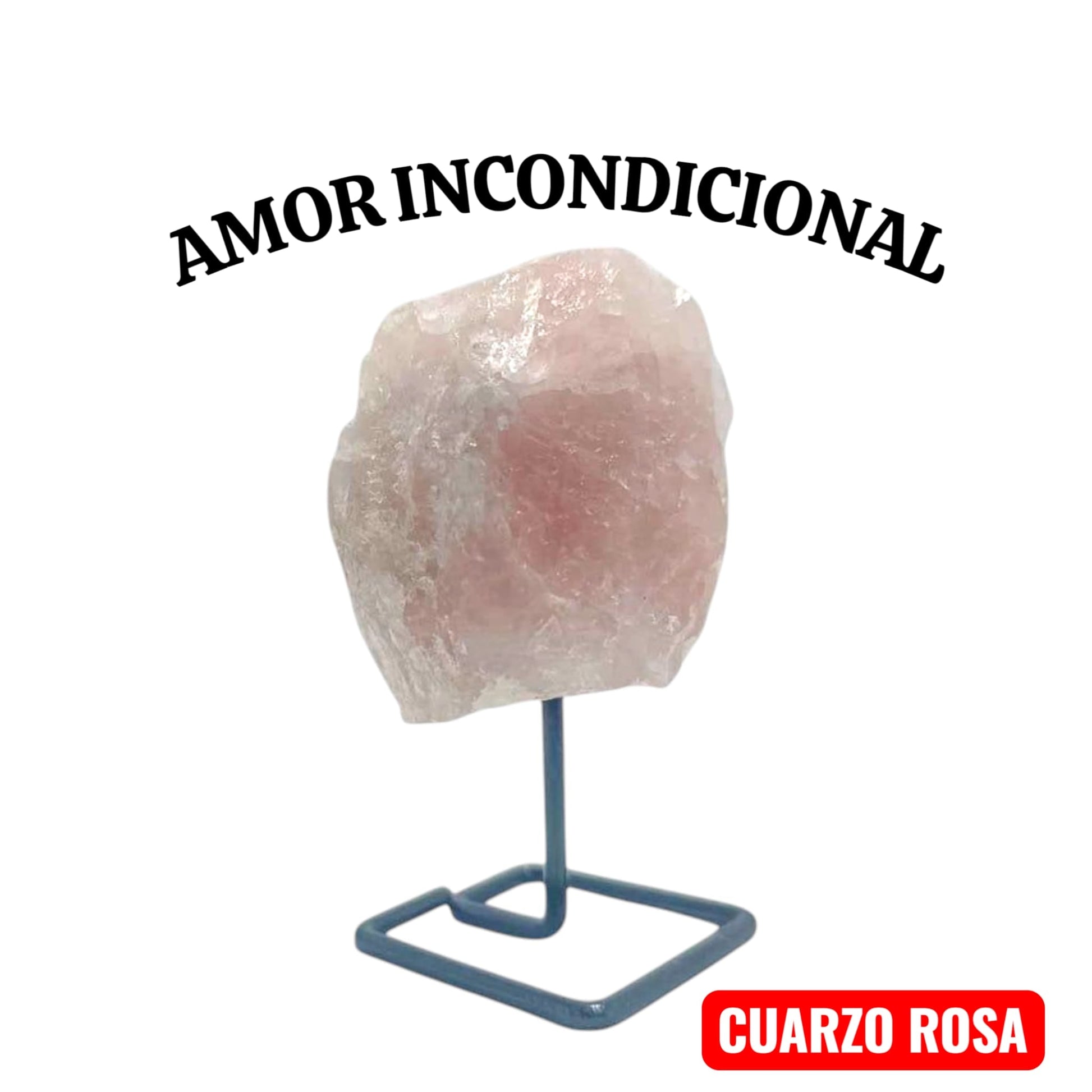 Piedra Natural En Bruto En Base Metal De 8 A 9 Cms Aprox (ELIGE LA TUYA) TODOMINERAL